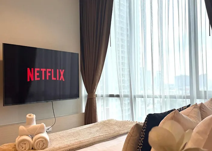 شقة Ekkamai Sleeps3 Kitchen Fiber Wifi Poolgym W-dryer بانكوك