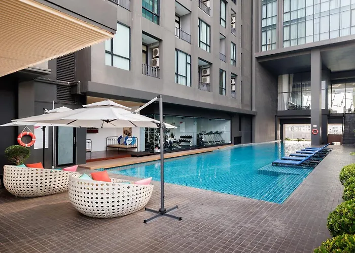 Ekkamai Sleeps3 Kitchen Fiber Wifi Poolgym W-dryer شقة *