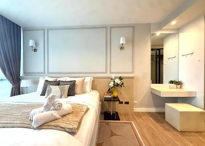 Apartment Ekkamai Sleeps3 Kitchen Fiber Wifi Poolgym W-dryer Bangkok